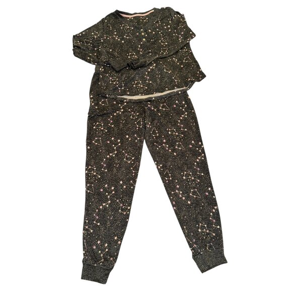 Cuddl Duds Constellation Print Jogger Pajamas Set Size Small - Picture 2 of 13